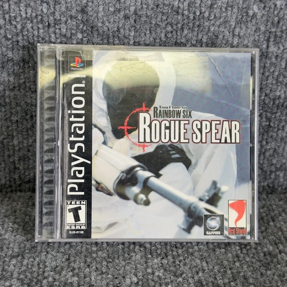 Rainbow Six Rogue Spear PS1‎ Game Disc Only Sony PlayStation Tested Tactical FPS